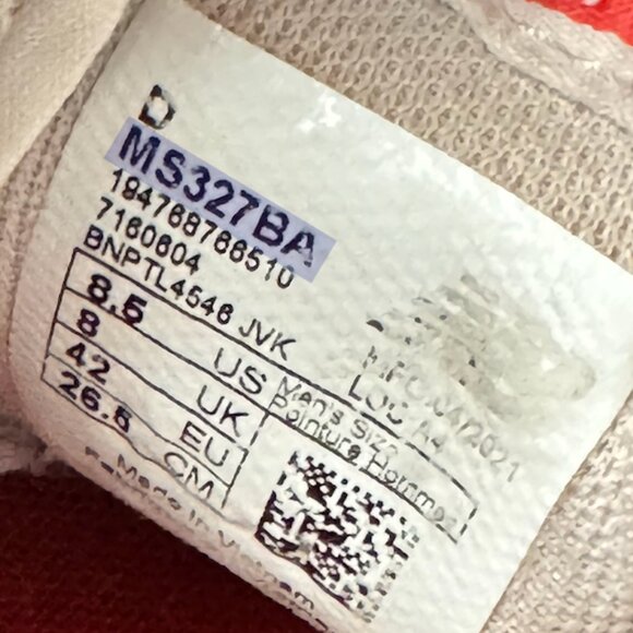 NEW BALANCE MS327 Mens Sneakers - Picture 2 of 7